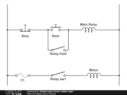 Линия задержки 6 реле скачать delay_line_6_relay.rll. Simple Latch Circuit Ladder Logic Circuitlab