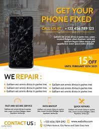 Phone Services And Repair Services In 2021 Phone Repair Repair Template Design
