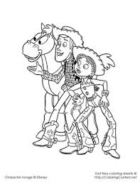 She's jessie, a character from the toy story movies! Toy Story Coloring Pages