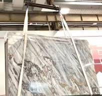 Modern Luxury Blue White Marble Slab for Home Floor Wall Stone Tiles
