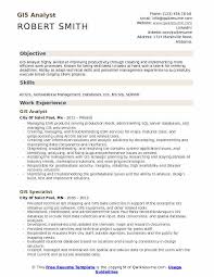 Gis Analyst Resume Samples Qwikresume