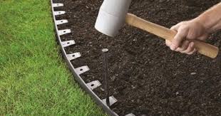 Proflex Proflex No Dig 40 Feet Landscape Edging Kit Home Depot Canada Bordure De Jardin Bordure Paysage Jardins