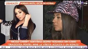 Nicole cherry is a romanian pop singer of roma ancestry. Nicole Cherry AdevÄƒrul Despre TrÄƒdarea Din Iubire Dragostea Pentru Mine La Varsta Aceasta E Un Youtube