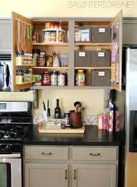 Kitchen Organization Ideas For The Inside Of The Cabinet Doors With Images Inside Kitchen Cabinets Apartment Kitchen Organization New Kitchen Cabinets