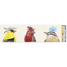 Vickie Sawyer Lenny Charlie Talulah Birds Decorative Long Matches Adorable Long Matches For Reaching Candles Or Fireplace Gifts In A Mug Sheep Gift Bird Gifts