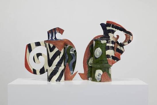 Work by Betty Woodman