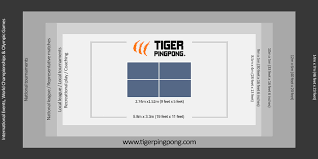 Tiger Pingpong Room Size Chart