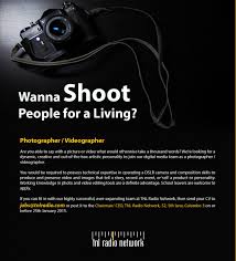 Videography job description magdalene project org. Photographer Videographer