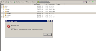 Android Read Only File System Error Stack Overflow