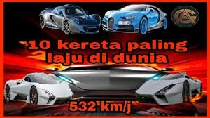 10 kereta street legal paling laju di dunia tahun 2010 2019. 10 Kereta Paling Laju Di Dunia Top Mode Youtube