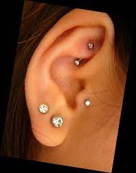 Pin By Vale Vargas On Sister Rook Piercing Jewelry Tragus Piercings Cute Ear Piercings