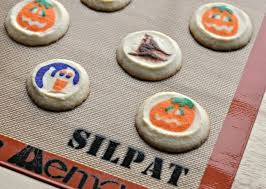 Any longer and the cookie. Pillsbury Pumpkin And Ghost Halloween Cookies Silpatcookieparty Pillsbury Holiday Cookies Delicious Cookie Recipes Yummy Cookies