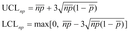 Np Chart Calculations Np Chart Formula Quality America