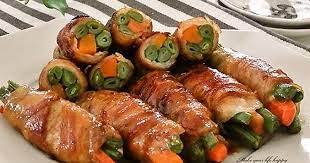 いんげんと人参の肉巻き 照り焼き by ジャカランダ クックパッド 簡単おいしいみんなのレシピが312万品 レシピ 料理 レシピ 晩御飯 おかず レシピ