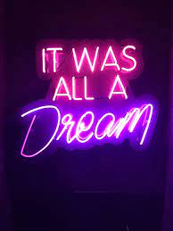 Download the perfect neon quote pictures. Dream Neon And Quote Image Neon Light Signs Neon Signs Neon