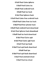 This software is 100% safe and no survey checks for human verification. 8 Ball Pool Cheats 2019 Get Many Coins And Cash Updated Pages 1 5 Flip Pdf Download Fliphtml5