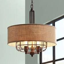 Drum Chandeliers Barrel Shade Drum Chandelier Designs Lamps Plus