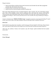 Contoh surat pengajuan dana desa contoh surat permohonan pembukaan rekening perusahaan (pt/cv) surat permohonan pembukaan rekening perusahaan adalah surat permohonan yang ditujukan kepada pihak bank untuk membuat atau membuka rekening untuk dan atas nama perusahaan/korporasi, baik itu pt maupun cv. Proposal Penawaran Kerjasama
