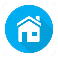 Available in png and svg formats. Home Icon Isolated On Blue Background With Shadow Royalty Free Cliparts Vectors And Stock Illustration Image 72229112