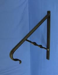 Picket, glass, & cable railings built for your deck! 1 Or 2 Step Handrail Garage Steps Solid Steel Wrought Iron Etsy Handrail Wrought Iron Wrought