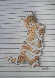 Animals Pencil Drawings Of Animals Cute Drawings Cat Art