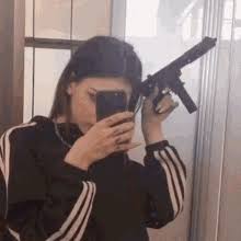We would like to show you a description here but the site won't allow us. Girl Gun Gifs Tenor