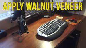 5 out of 5 stars. How To Apply Walnut Wood Veneer To A Desk Top Youtube
