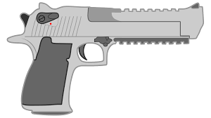 Desert eagle cartoon PNG 4k - The source of your creativity