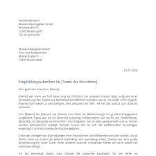 Verlängerung der probezeit musterschreiben kostenlos. Empfehlungsschreiben Kostenlose Muster Vorlagen Bewerbung Co