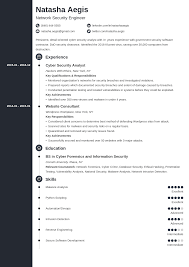 One way to make writing your own resume summary statement easier? Cyber Security Resume Sample Also For Entry Level Analysts