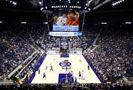 Weber state wildcats at byu cougars basketball. Brigham Young University Marriott Center Anthony James Partners