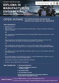 Serlahkan potensi pendapatan anda dan menjadi ikon masa depan dengan menyertai iqi realty. Tvet Mara Jaminan Pekerjaan Program Kolaborasi Umw Dan Kktm Kuantan Menawarkan Pengajian Diploma Kejuruteraan Automasi Industri Dan Robotik Peluang Dan Jaminan Kerjaya Bersama Umw Mohon Secara Online Di Website Umw Sebelum