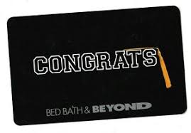 Bed bath & beyond inc. Bed Bath Beyond No Value Collectible Gift Card Mint 15 Congrats Ebay