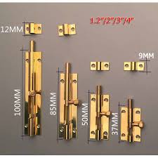 Cukai taksiran portal rasmi majlis daerah selama mds. 2 Pure Copper Latch Selak Pintu 2pcs Furniture Bolts Aliexpress
