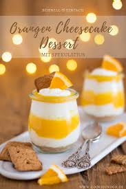 Orangen Cheesecake Dessert Im Glas Mit Spekulatius Cookie Und Co Dessert Weihnachten Schnell Dessert Schnell Dessert Rezepte Schnell