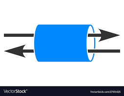 Flat Vpn Pipe Icon Royalty Free Vector Image Vectorstock