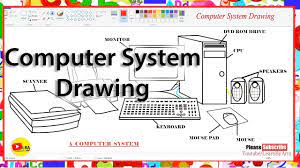 Sometimes constraints are good for the system. Computer System Drawing With Names Learnbyarts Youtube