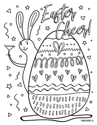 Easter coloring pages happye christian activity. 5 Free Printable Easter Coloring Pages For Adults That Will Relieve Holiday Stress