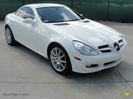 Colors generally differ by style. 2006 Mercedes Benz Slk 350 Roadster In Alabaster White Mercedes Benz Slk Mercedes Benz Mercedes