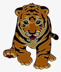 Find numerous coloring pages that shows both lion cubs and adults in realistic and cartoonish images. Lion Cub Plastic Art Coloring Page Of Tigers Hd Png Download Transparent Png Image Pngitem