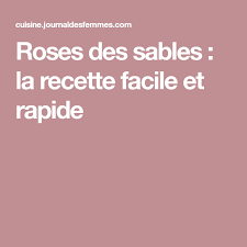Recette De Roses Des Sables Extra Croustillantes La Meilleure Recette Recette Recette Recette Rose Des Sables Sables