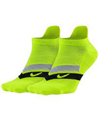 Nike Unisex 2pk Dry Cushion No Show Running Socks Yellow 8 12 10 13 Sx7046 702 Nike Nike Men Running Socks Socks