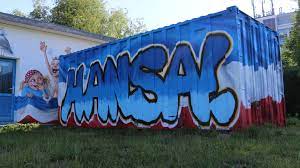 Dieser bitte kam man nicht nach. Nach Kunstlerwettbewerb Container Am Volksstadion Erstrahlt In Neuem