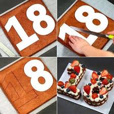 Picture 11 Of 12 Number Cakes Savoury Cake Cake Accessories
