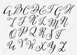 Moldes De Letras Cursivas Para Imprimir Abecedario En Letra Grande Lettering Calligraphy Handwriting Handwriting Alphabet Lindo y creativo molde con letras muy especiales para hacer carteles hermosos y sorprender a todos. moldes de letras cursivas para imprimir