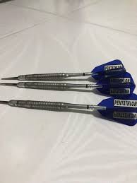 The most recent pdc world darts championship console game to be released was pdc world championship darts pro tour a darts video game for the playstation 3, wii and xbox 360. Pentathlon Darts Sports Equipment Sports Games Billiards Bowling On Carousell