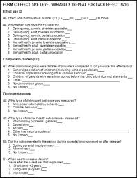 This additional time that parents spend in prison or jail can have. Effects Of Parental Imprisonment On Child Antisocial Behaviour And Mental Health A Systematic Review Murray 2009 Campbell Systematic Reviews Wiley Online Library