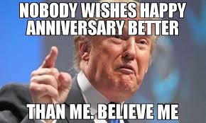 How long have we been celebrating anniversaries? Happy Anniversary Meme For Wife Husband And Loved Ones