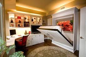 Draw attention to a focal point. 46 Home Office Guest Room Combo Ideas Home Office Guest Room Home Office