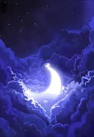 La Luna Mother Of The Sun S Reflection Mirror Of Emotion Beautiful Moon Moon Illustration Moon Art